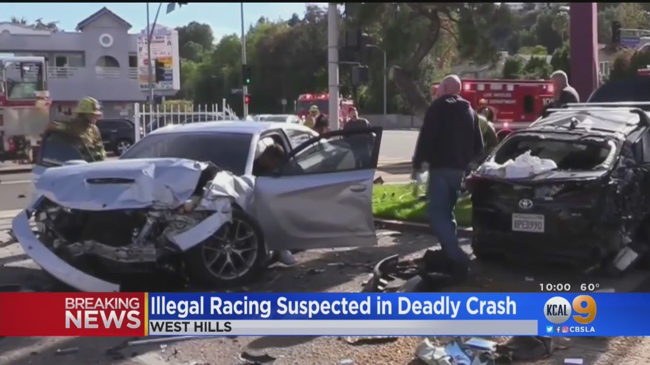 Innocent Woman Killed In Apparent Street Racing Crash In West Hills