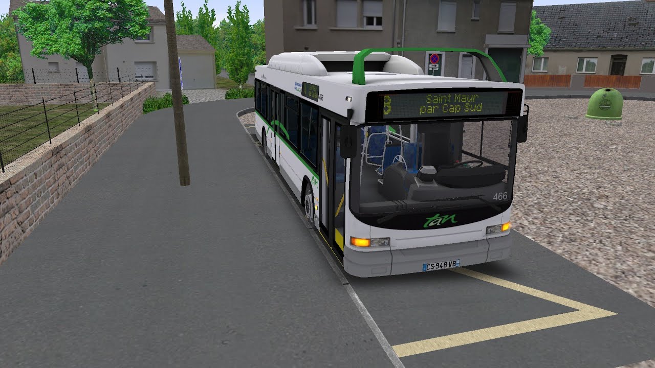 OMSI 2 | Horizon 16 | Ligne 8 Saint-Maur - La Loge | GX 317 €4 2P MGDR n°466 TAN |