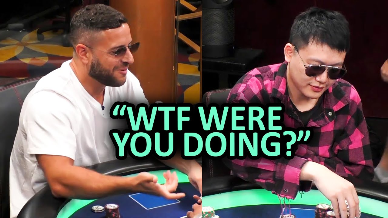 King Henry Got REALLY Mad At Wesley's Play In $211,000 Pot @HustlerCasinoLive