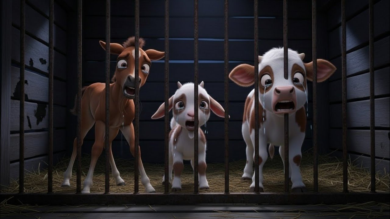 Thieves Steal Baby Animals 😱 | Old MacDonald Farm Police Rescue Story