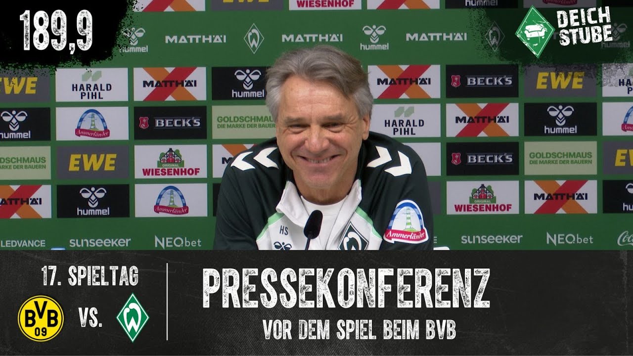 Vor Werder Bremen gegen Borussia Dortmund: Die Highlights der Pressekonferenz vor dem BVB-Spiel!