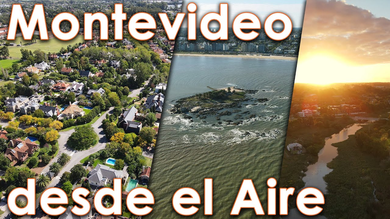 MONTEVIDEO visto desde el Aire 4 | Drone 4k