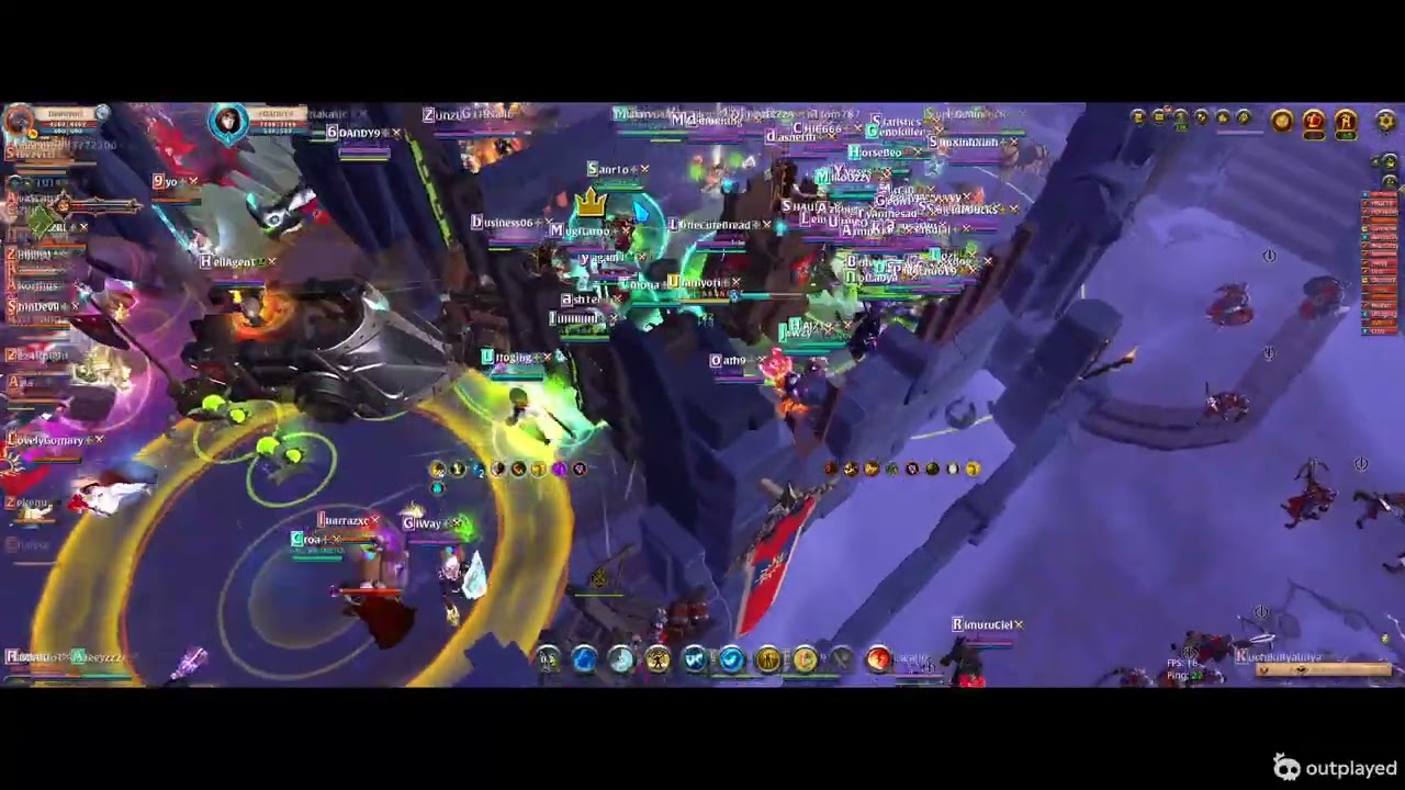 MAHARLIKA VS SUMMERS DEFFENSIVE CASTLE GOLD FIGHT ALBION ONLINE EAST