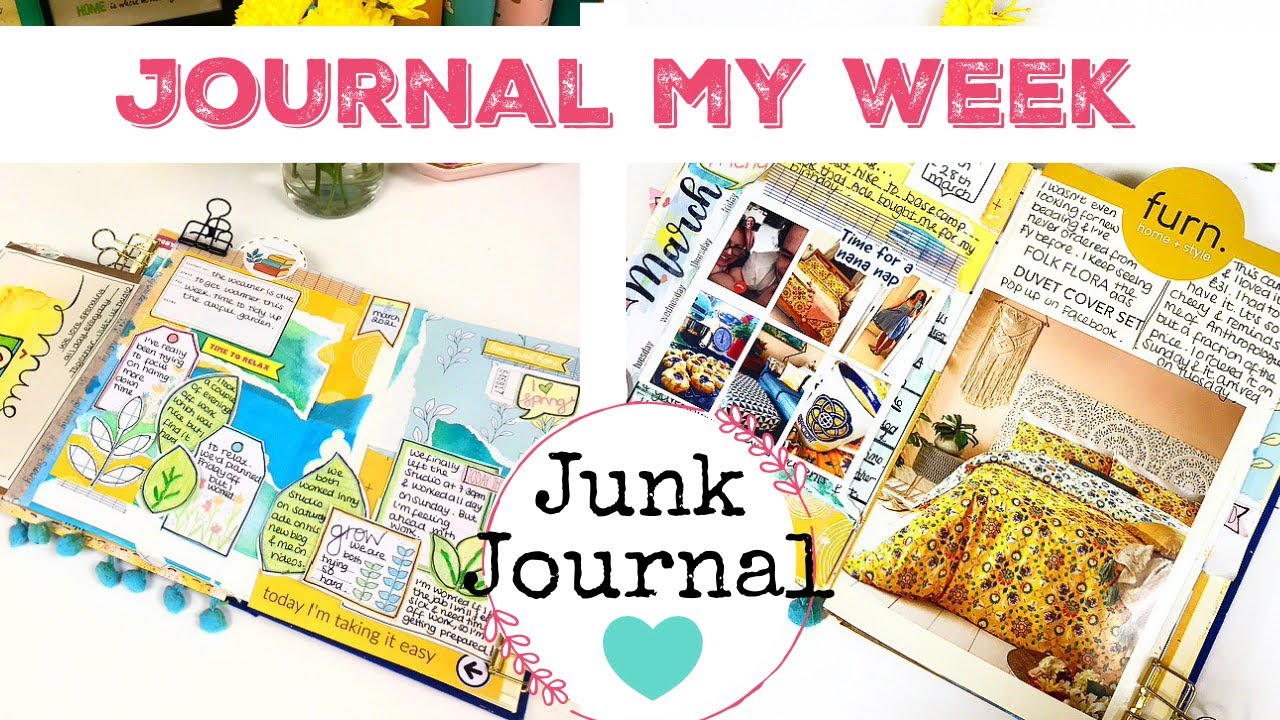 PROJECT LIFE JOURNAL STYLE | Junk Journal With Me | Journaling My Week | ad
