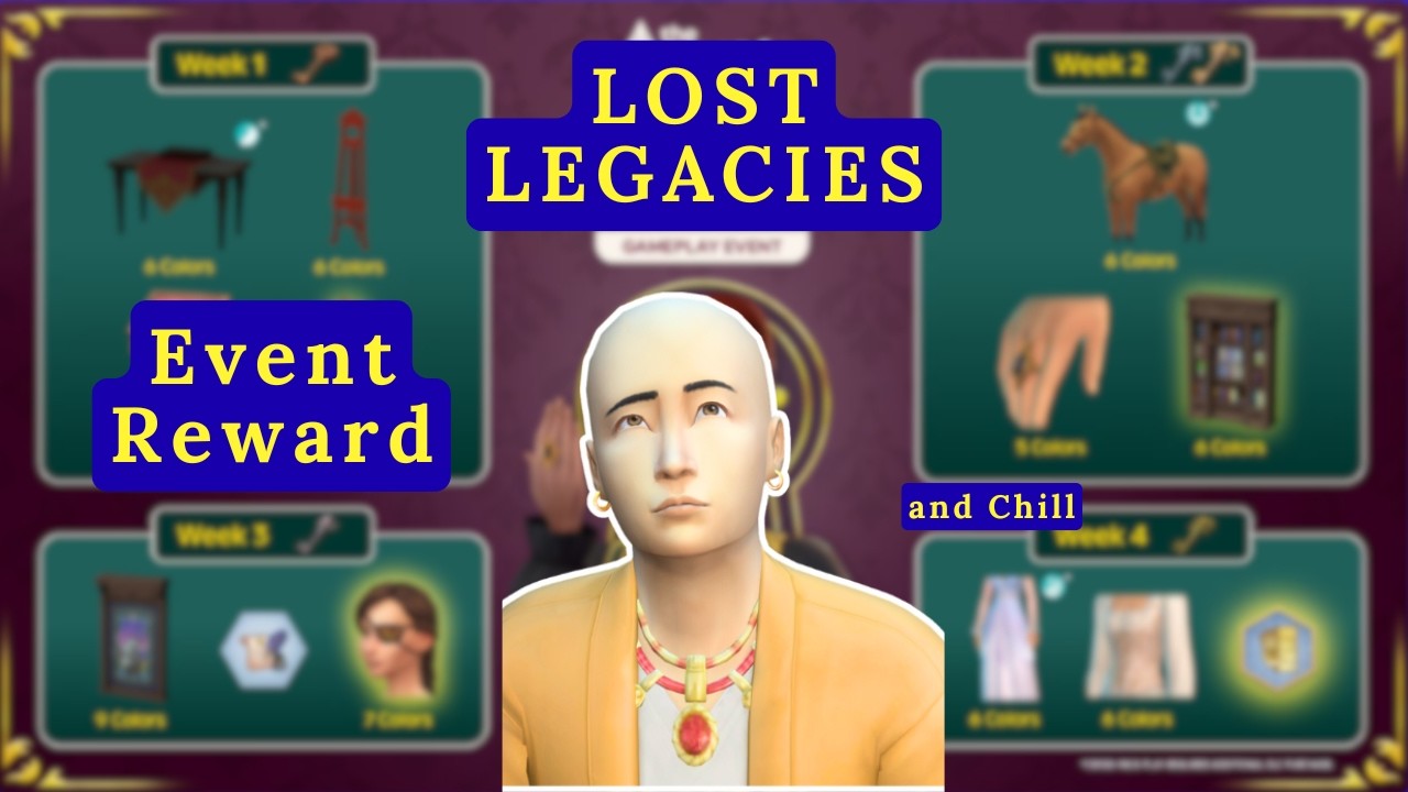ทำเควสรับของฟรี LOST LEGACY Even Reward | The Sims 4
