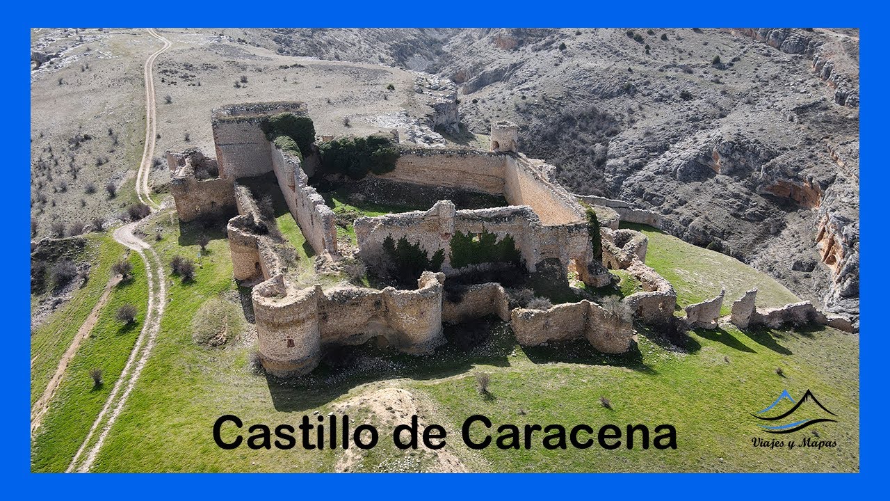 CASTILLO DE CARACENA (SORIA) 🏰 - VISTA DE DRON 4K