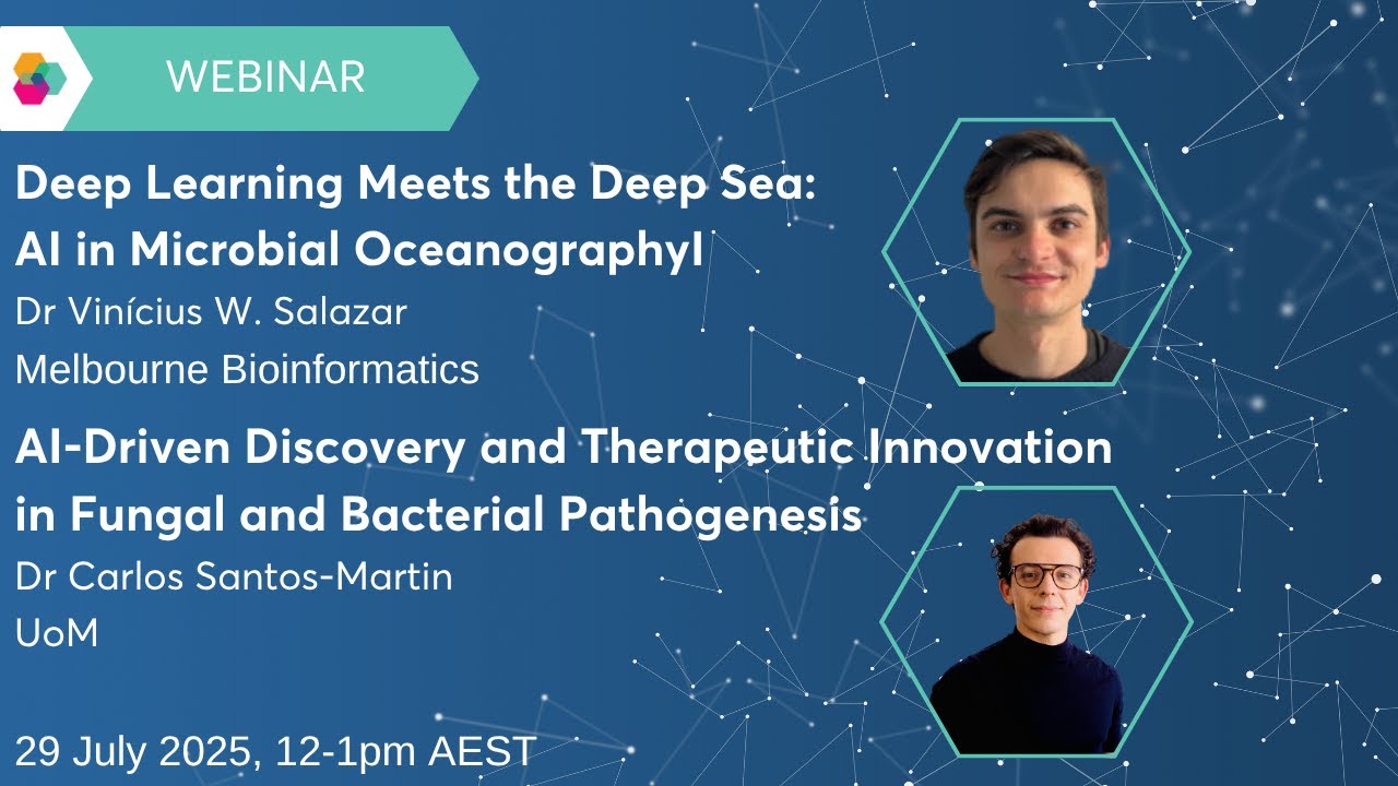 AI in the life sciences - Dr Vinícius W. Salazar and Dr Carlos Santos-Martin