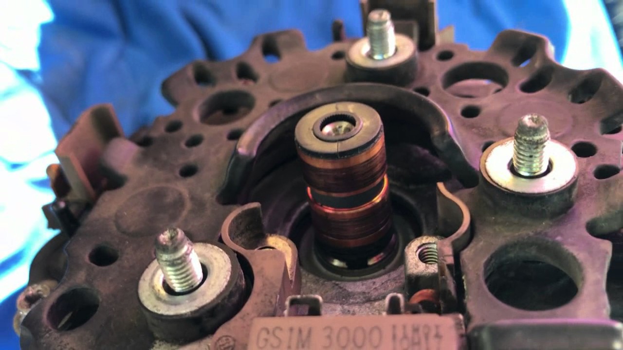 Toyota Repair/Replace Alternator brushes