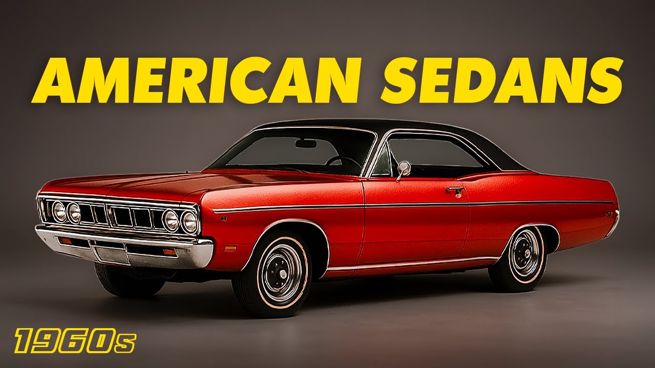 The legendary American sedans of the 1960s!