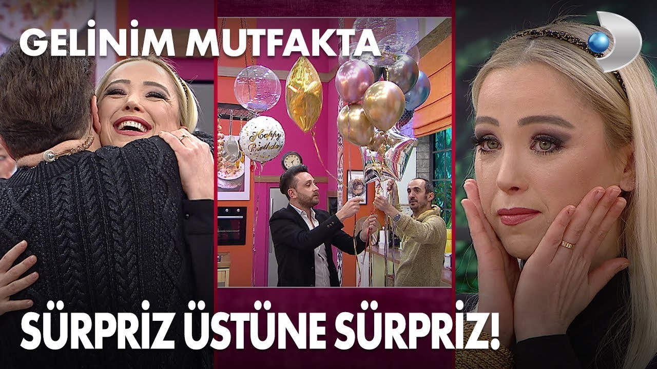 Eşinden, Elif'e doğum günü sürprizi! Gelinim Mutfakta 436. Bölüm