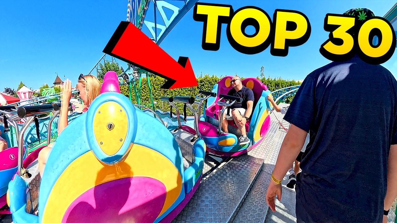 TOP 30 FASTEST ROLLER COASTERS IN POLAND | 2025 EPIC SMOOTH POV RIDES