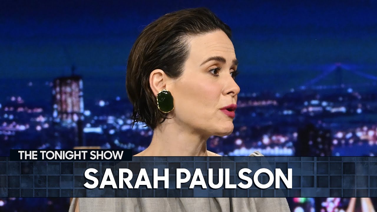 Sarah Paulson on Hold Your Breath and Receiving the Wrong Tony Award (Extended) | The Tonight Show