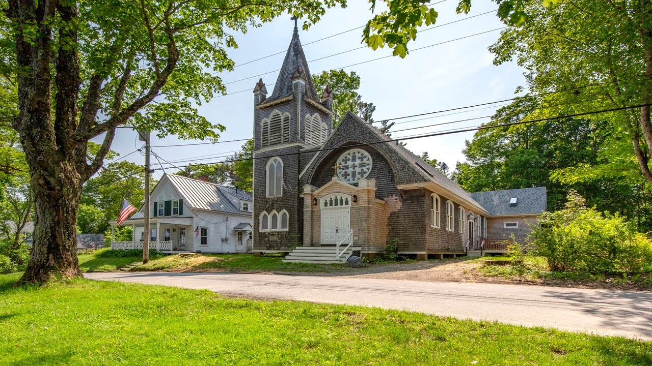 Historic Church Reimagined as a Luxury Home in North Haven