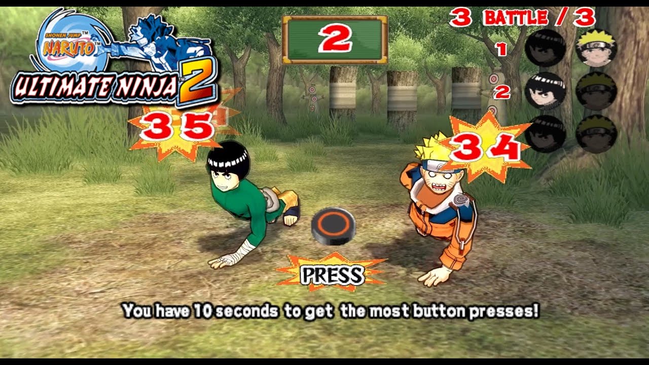 Naruto Ultimate Ninja 2 - All D- Rank Missions |4K|
