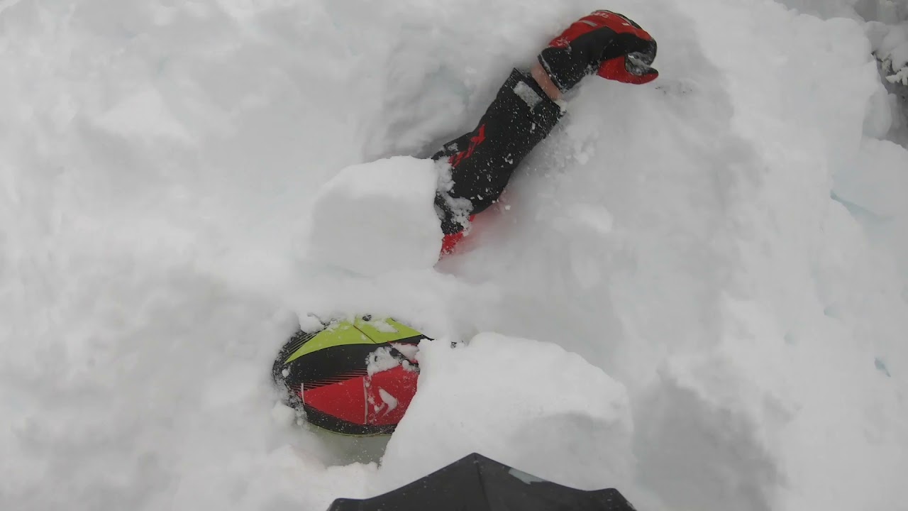 Man Jumps on Snowmobile and Desperately Digs Out Friend Caught in Wyoming Avalanche