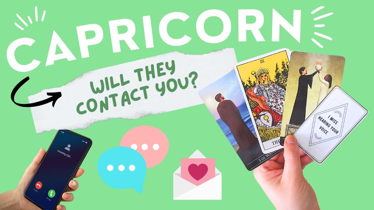 CAPRICORN 📲 GET READY FOR A SUDDEN MESSAGE 💌 SO AFRAID YOU'LL REJECT THEM! 😰