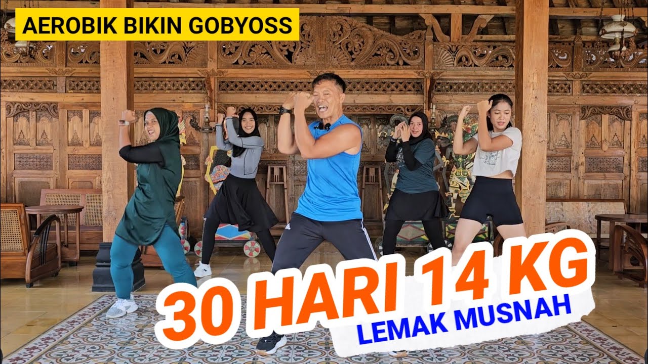 AEROBIK 30 HARI PENURUNAN BERAT BADAN |14 KG LEMAK MUSNAH