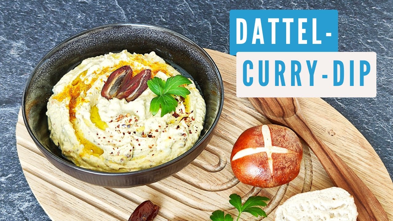 Der beste Dattel - Curry - Dip aus dem Thermomix® I Würzig - Süß und einfach nur lecker!
