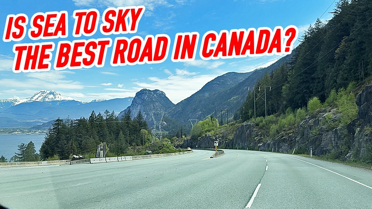 One is my favourite roads in Canada | Sea to Sky Highway from Vancouver to Whistler