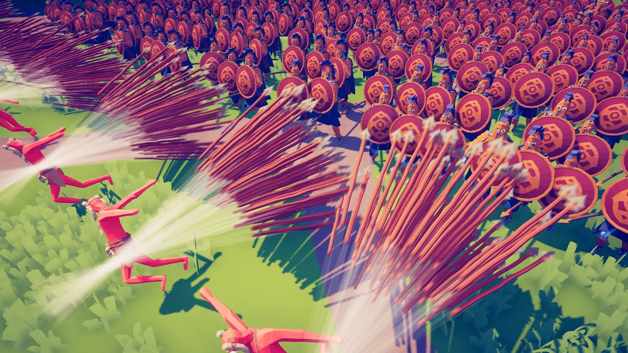 300 SPARTANS vs 10x EVERY GOD UNIT! - TABS Totally Accurate Battle Simulator Mods