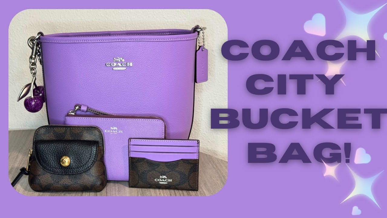 WIMB: Coach City Bucket Bag | NaturallyNesh
