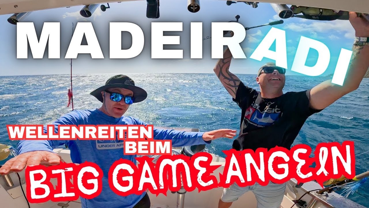 Absolute Herausforderung! Big Game Fishing im Atlantik - Madeira mit Adi Vlog #299