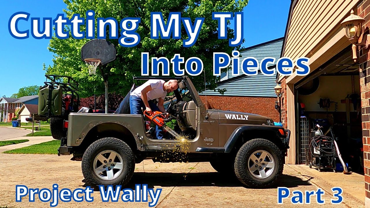 Cutting Out The Rust On My Jeep [Project Wally Pt. 3]