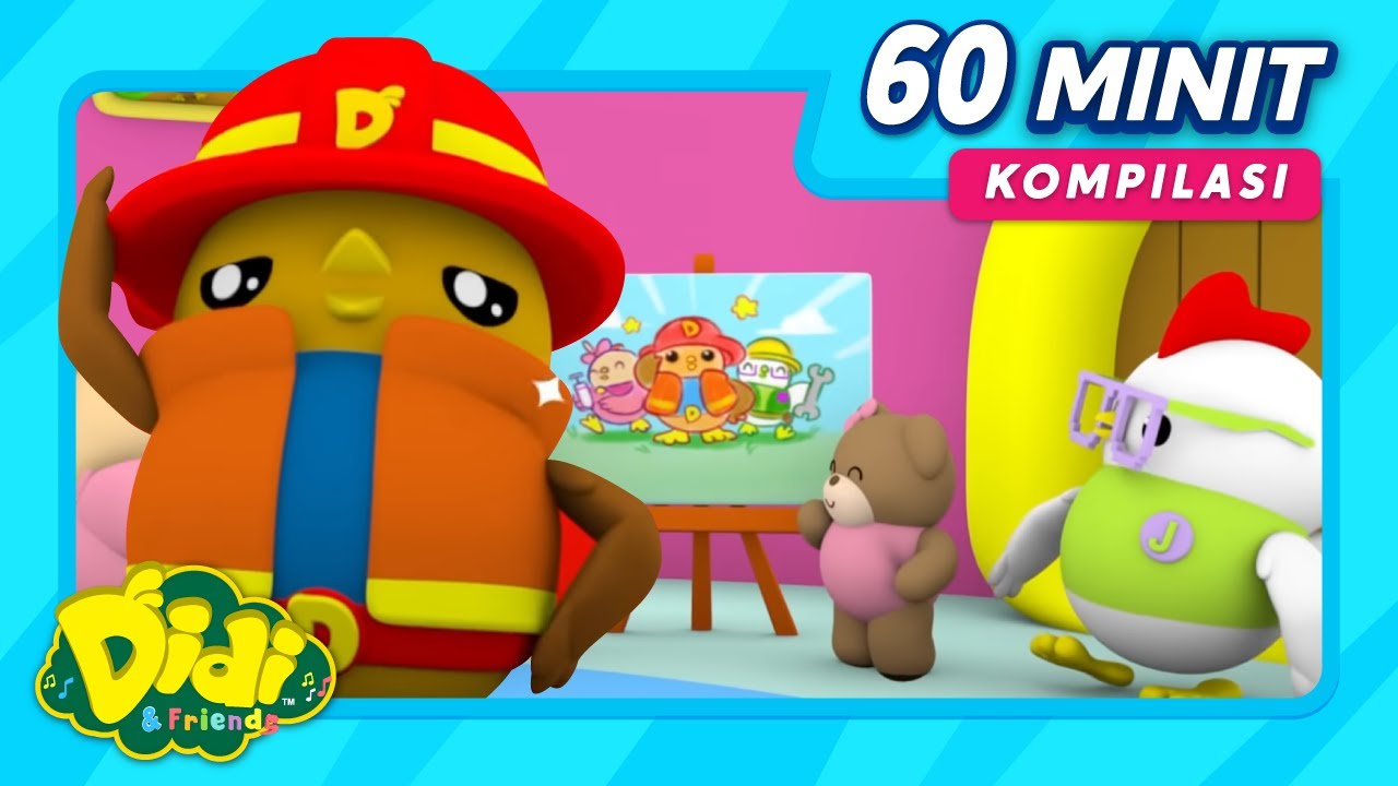 Cita Cita I 60 Minit I Didi & Friends I Lagu Kanak-Kanak I Didi & Friends Lagu Baru