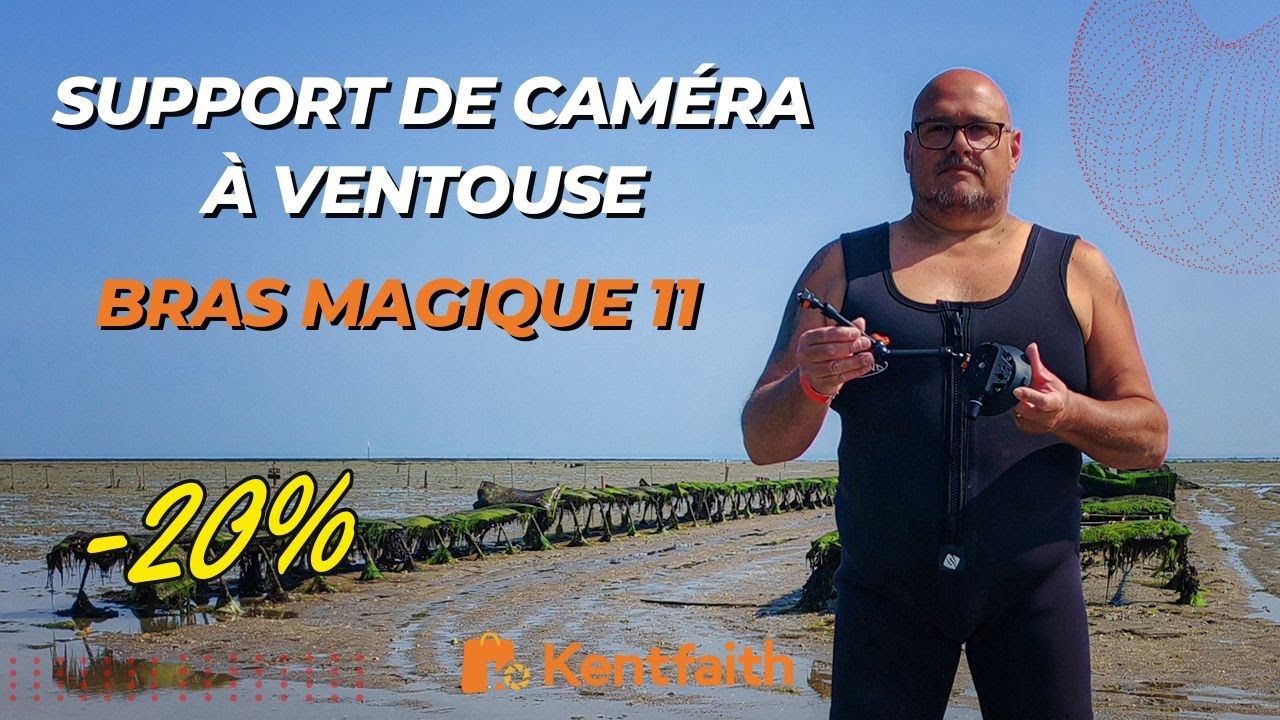 Kentfaith - Test du support de caméra à ventouse et du bras magique 11