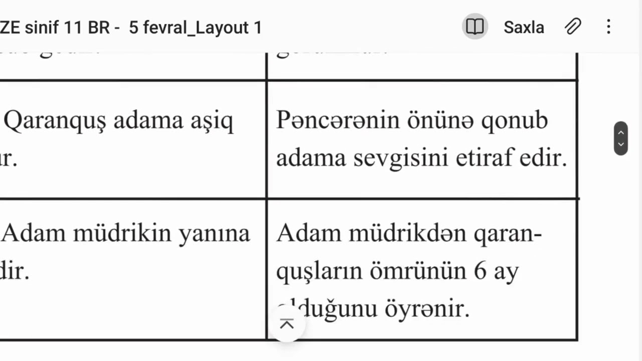 Zəfər kursları 05.02.2023 Azərbaycan dili 9cu sinif