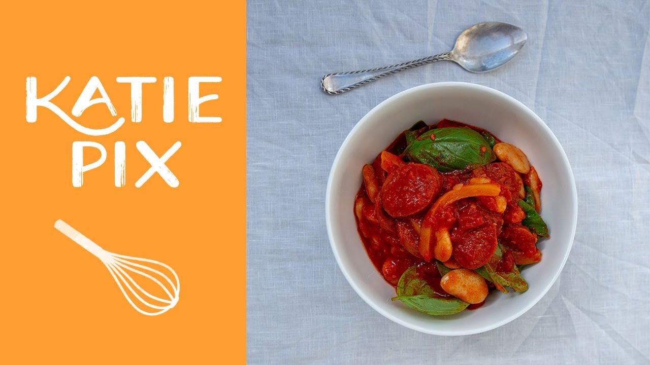 Simple Chorizo Stew Recipe | Katie Pix
