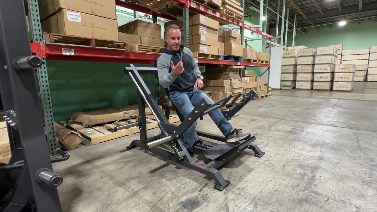 Peak Strength Equipment Smith Rowing Machine GC-5080 Demonstration