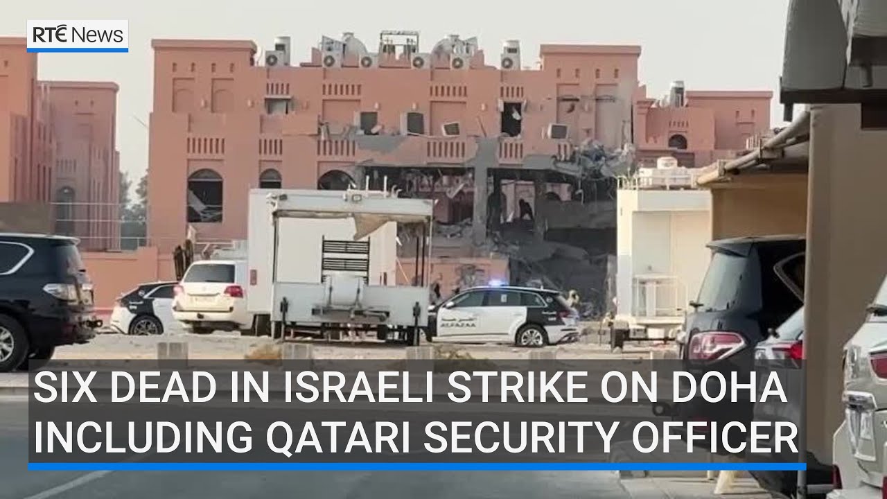 Six dead in Israeli strike on Doha including Qatari security officer