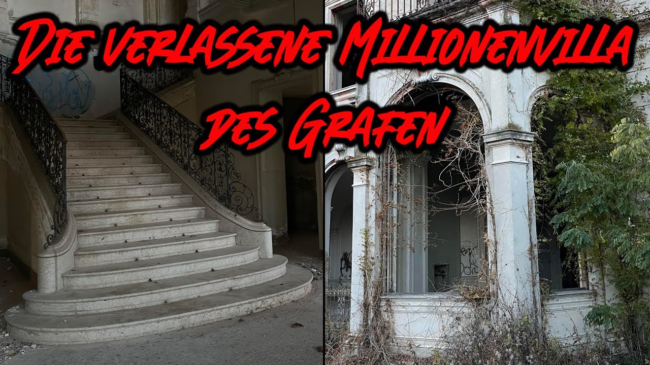 Die Villa des Grafen I Millionenvilla verkommt in Turin I Lost Places Italien