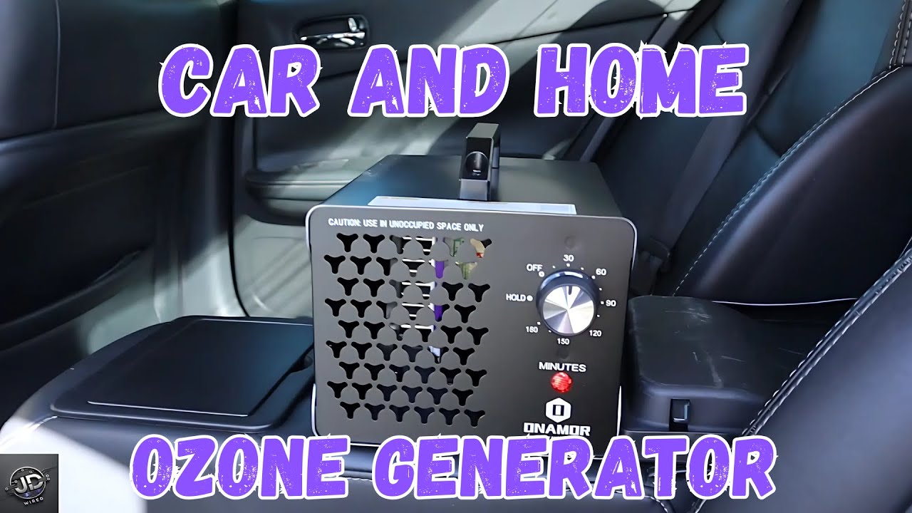 HOW TO GET RID OF ODOR IN A CAR OR HOME OZONE GENERATOR MACHINE No More Must Smell or Stink