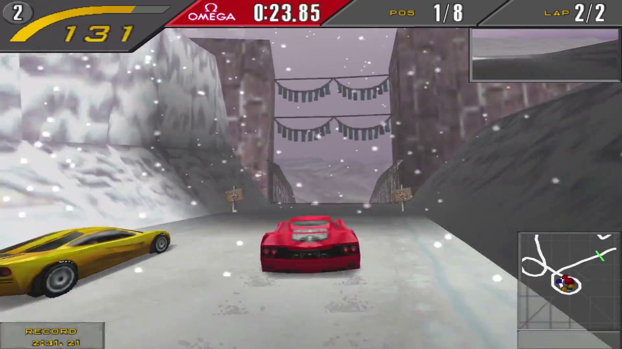 [NFS 2 SE] Ferrari F50 - Mystic Peaks - 3dfx HD