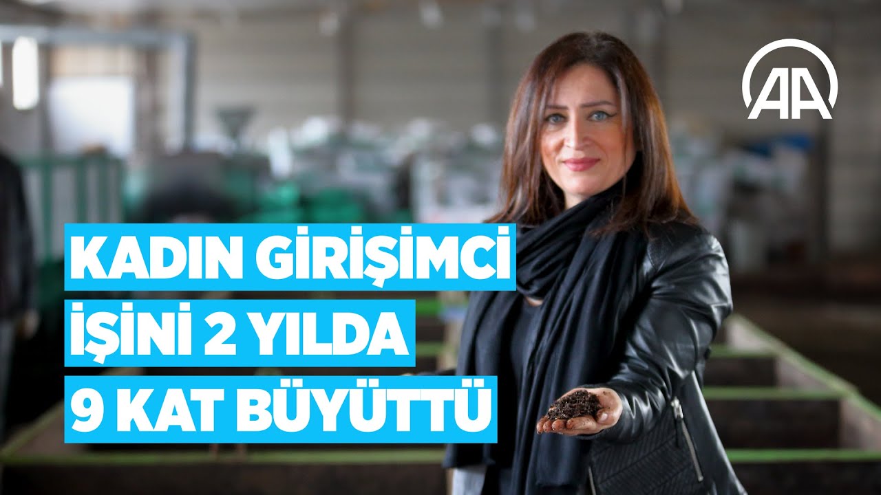 Solucan gübresi üreten kadın girişimci kapasitesini 2 yılda 9 kat artırdı