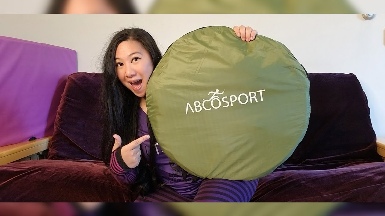 ABCOSPORT Privacy Tent!  Instant Pop-Up Privacy Tent: Versatile Outdoor Shelter for Camping & Beach!