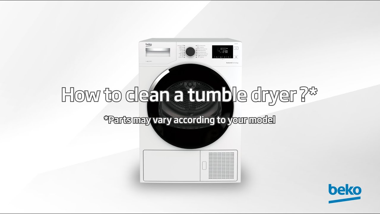 How to clean a tumble dryer? | by Beko
