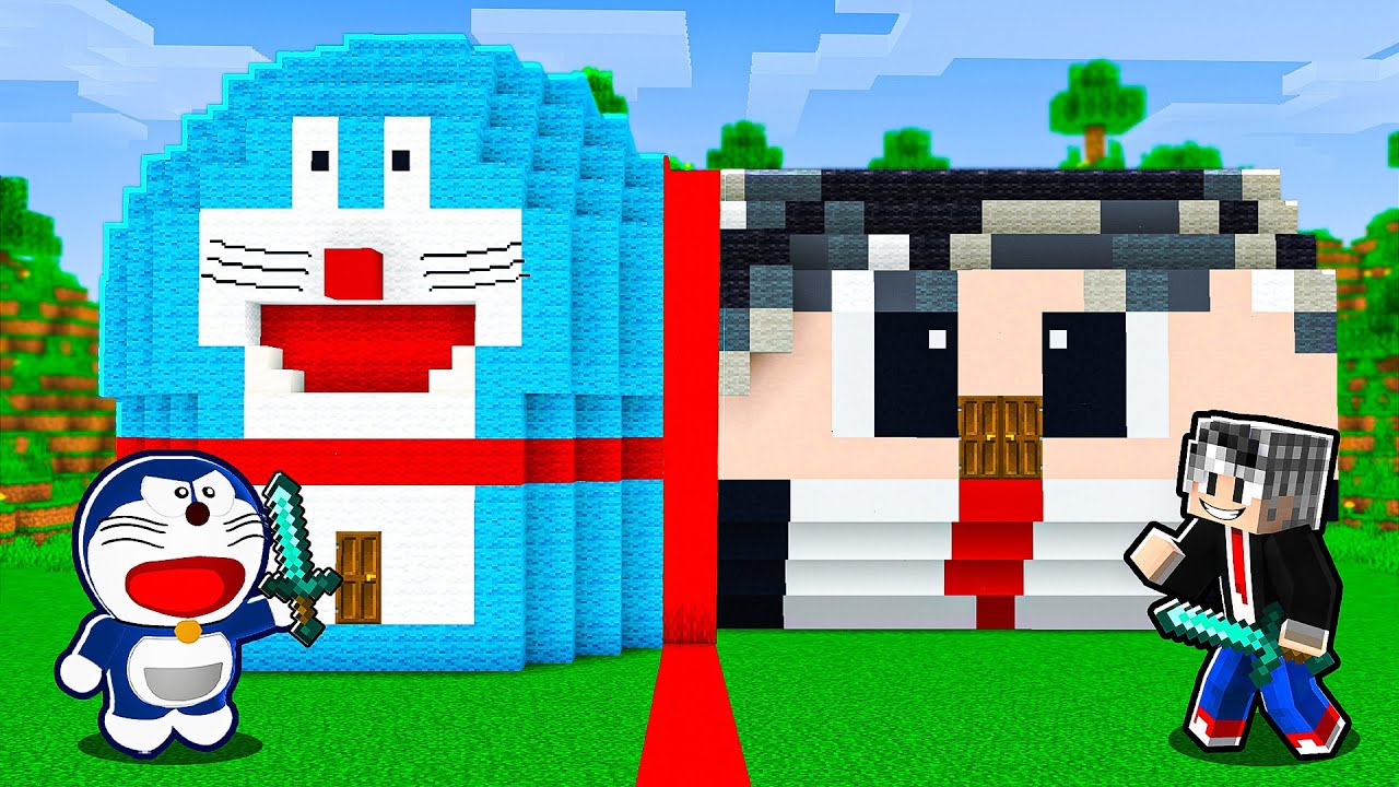 Gürol ve Tombiş'in Evi İkiye Bölündü - Minecraft