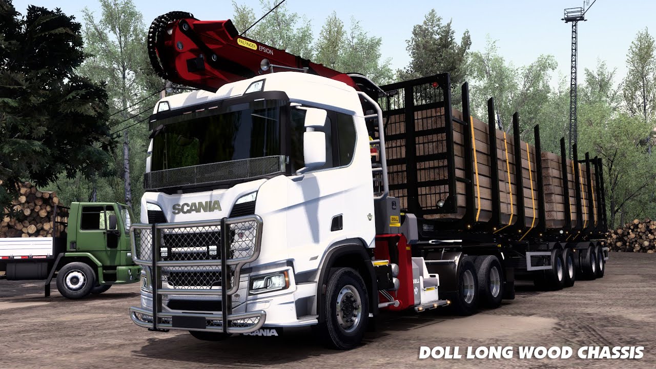 Euro Truck Simulator 2 - Scania Next Gen Doll Long Wood Chassis Teklic | ETS2 Mods 1.46