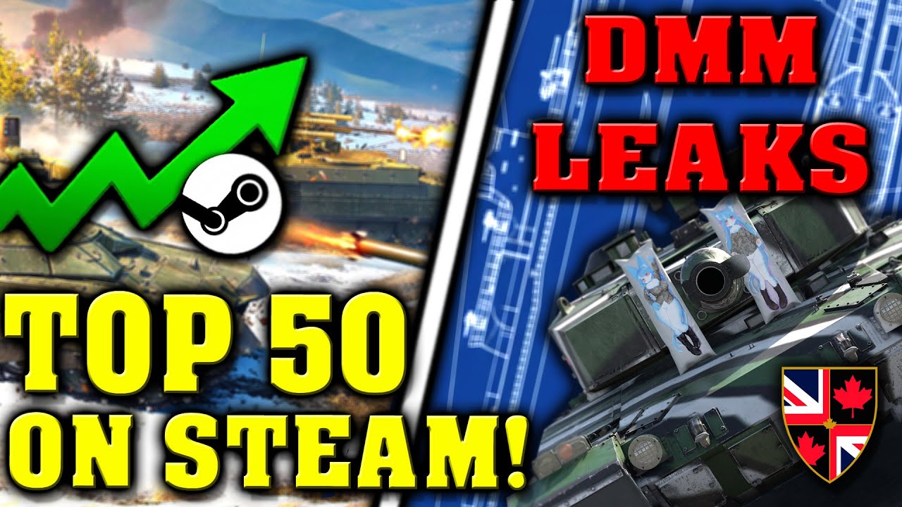 War Thunder Weekly News: It's UNSTOPPABLE! (Top 50 on Steam) + DMM Leaks