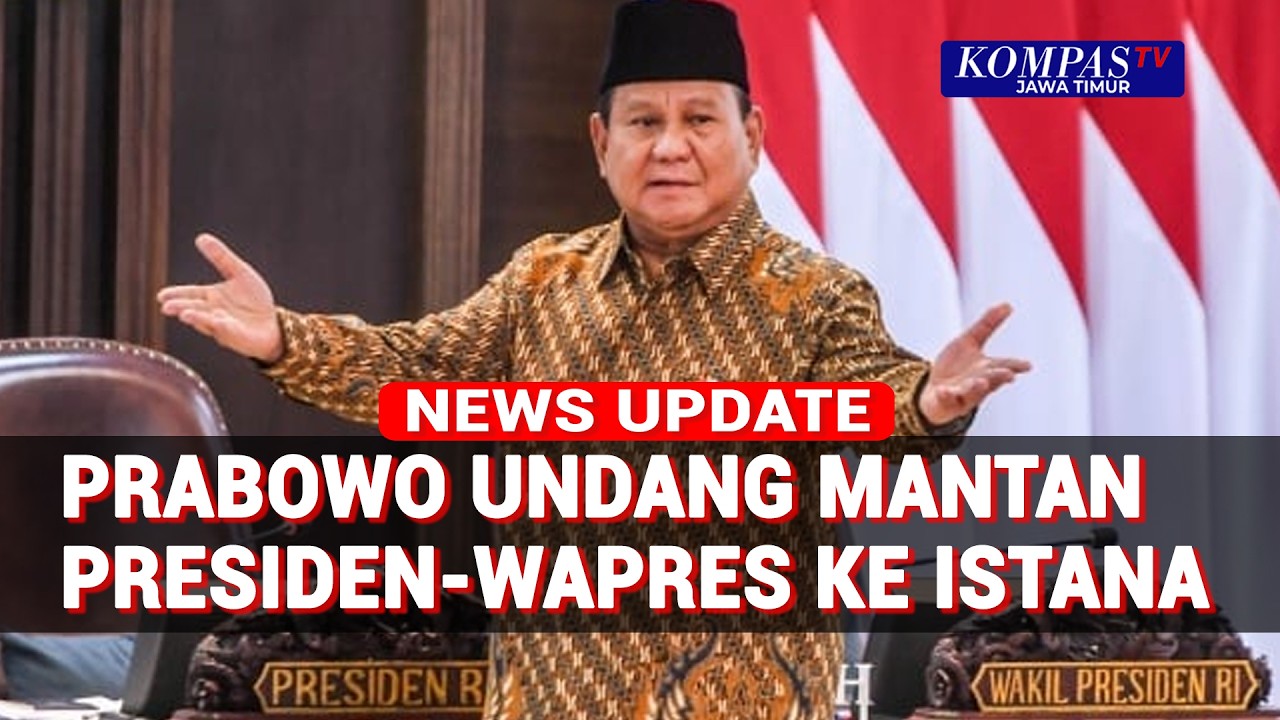 Prabowo Undang Mantan Presiden dan Wapres, Jokowi & SBY Dipastikan Hadir! Respons Konflik AS-Iran?