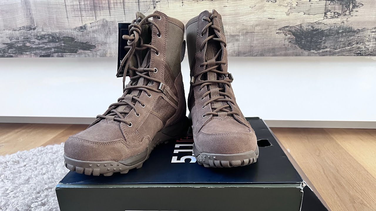 Ботинки 5.11 A/T 8&ldquo; WATERPROOF NON-ZIP BOOT обзор