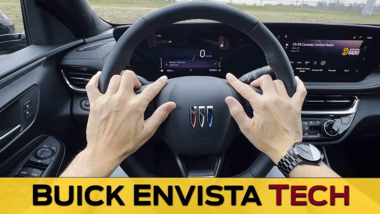 Buick Envista Steering Wheel and Cluster (2024-2026)