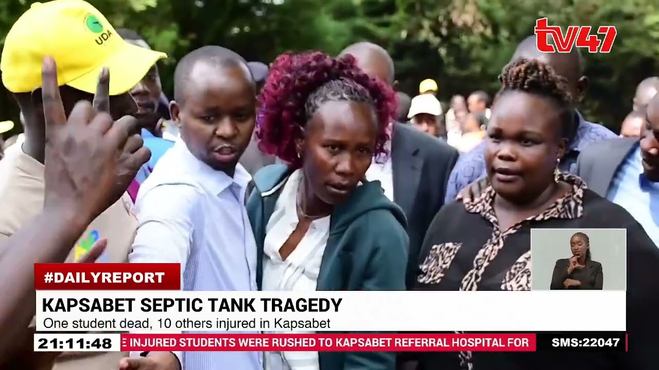 One student dead, 10 others injured in Kapsabet septic tank tragedy