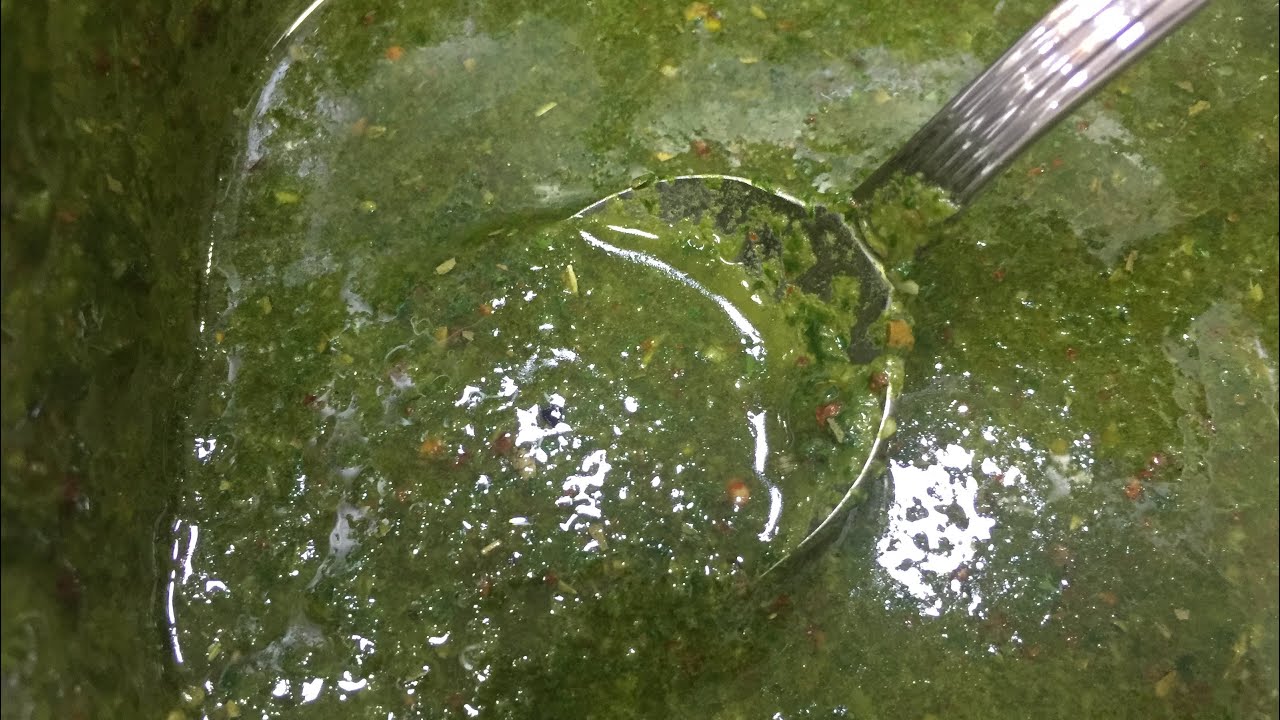 Chimichurri sos yeşil sos #chimichurri #sos