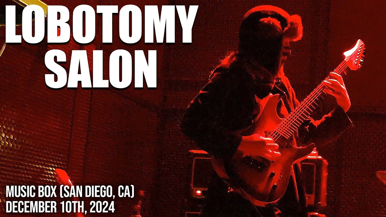 Lobotomy Salon | Buckethead and Cob 4K (LIVE) at Music Box (San Diego 2024)