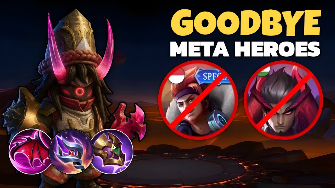 GOODBYE META HEROES !! THIS NEW CYCLOPS  WTF DAMAGE BUILD WILL MAKE HIM META AGAIN  !! MLBB