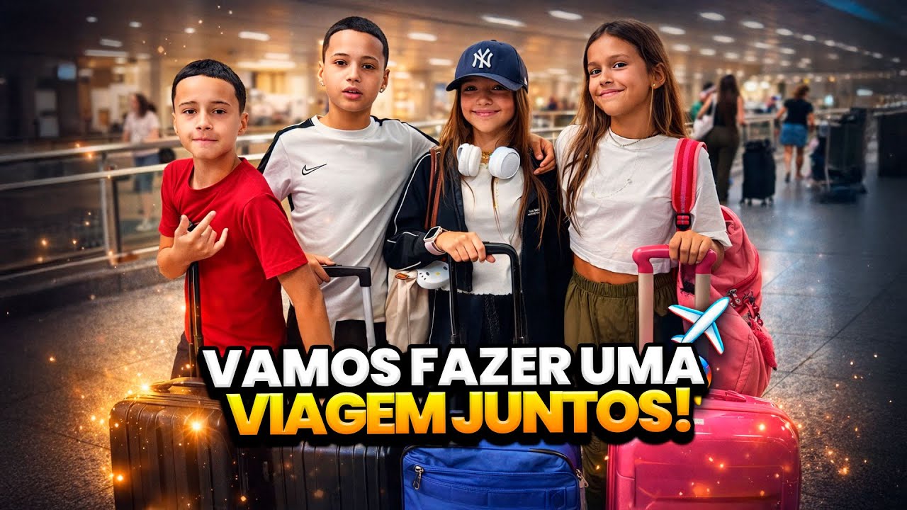 OS GÊMEOS ANTÔNIO E JP VÃO VIAJAR COM A MELHOR AMIGA! • Antônio e JP• 